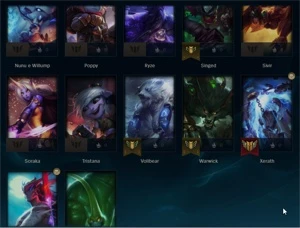 Conta LOL - platina 1 - com todos os dados - League of Legends
