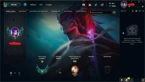 Conta LOL - platina 1 - com todos os dados - League of Legends