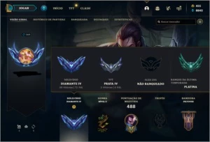 CONTA LOL - 315 SKINS - D4 - 3 PRESTÍGIOS - League of Legends