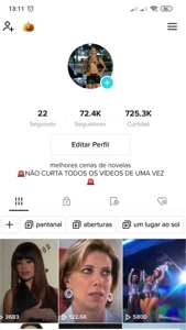 CONTA TIKTOK +72K SEGUIDORES - Redes Sociais