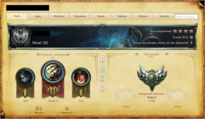 Vendo Conta Prata 4 - League of Legends LOL
