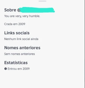 Conta Roblox de 2009