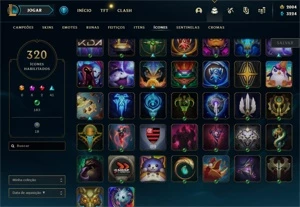 Conta desde 2013 LOL - League of Legends