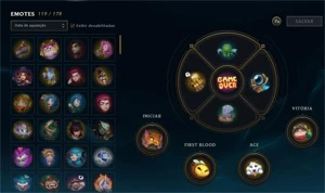 Conta desde 2013 LOL - League of Legends