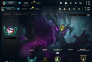Conta desde 2013 LOL - League of Legends