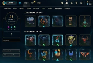 Conta desde 2013 LOL - League of Legends