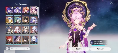 Conta meta hsr Blade,castorice,jingliu,Robin - Honkai: Star Rail