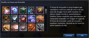 Conta Diamante 1 - League of Legends LOL