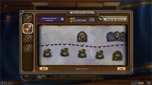 Conta Hearthstone Padrão (Viagem à Cidade Submersa) - Blizzard