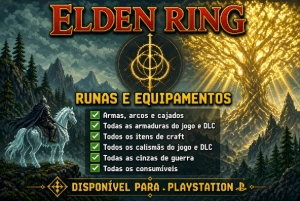 Elden Ring - 629 Milhões De Runas + TODOS os Talismãs