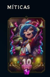 Conta lvl215 Gold 3 com 53 skins - League of Legends LOL