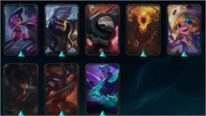 Conta lvl215 Gold 3 com 53 skins - League of Legends LOL