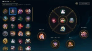 Conta lvl215 Gold 3 com 53 skins - League of Legends LOL