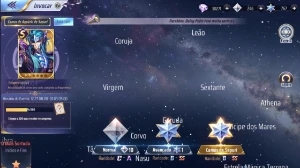 Conta Saint Seiya A126 - Lv.59 (767 Gemas, 1200 Cupons) - Saint Seiya Awakening SSA