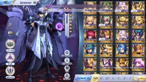 Conta Saint Seiya A126 - Lv.59 (767 Gemas, 1200 Cupons) - Saint Seiya Awakening SSA