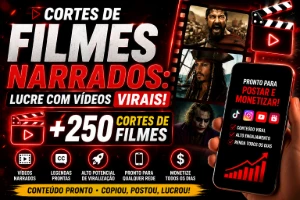 Cortes de Filmes Narrados: Lucre com Vídeos Virais