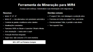 Ferramenta de Mineração para MIR4