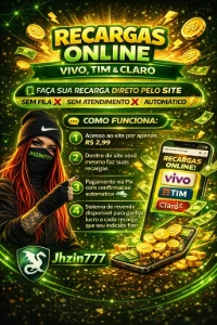 🌐 💳 Recargas Online — Vivo ,Tim & Claro - Outros
