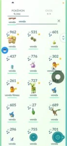Vendo Shinys! Pikachu de Eventos, Eevee com Flor, Legados. - Pokémon