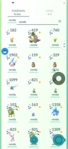 Vendo Shinys! Pikachu de Eventos, Eevee com Flor, Legados. - Pokémon