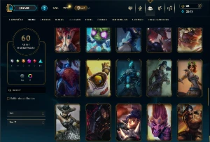 Conta Ferro 1 com 110 Champs e 60 Skins ( mais de 30 jogos ) - League of Legends LOL