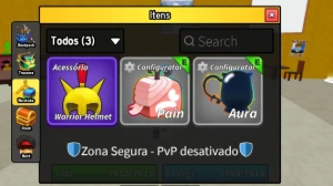 Conta de blox fruits considerável boa - Roblox