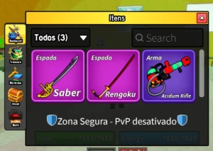 Conta de blox fruits considerável boa - Roblox