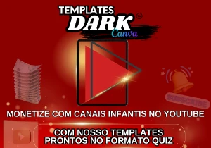 Templates Prontos - Video Youtube Canal Dark🏆⭐⭐⭐⭐⭐