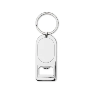 Chaveiro de Metal com Abridor - Artesanato e Personalizados