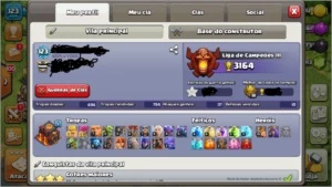 Conta Clash Of Clans Cv10 Upadinho Bom E Barato