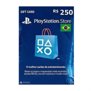 Cartão de Saldo - Playstation Brasileiro - 250 Reais - Gift Cards