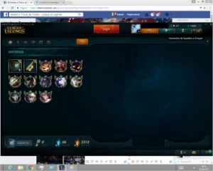 Conta Lol plat iv todos champs - League of Legends