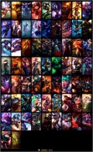 Conta Lol plat iv todos champs - League of Legends