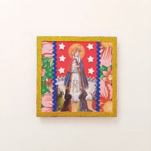 Quadrinho Retrô N. S. do Bom Parto - Artesanato e Personalizados