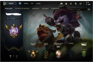 Conta gold com mmr bom - League of Legends LOL