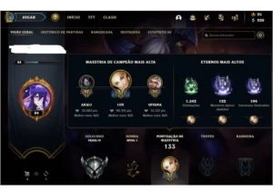 Conta gold com mmr bom - League of Legends LOL