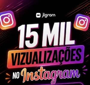 15 Mil Vizualizações Instagram Reels - Redes Sociais