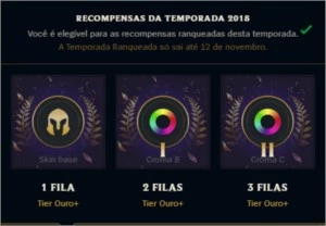 Conta com 6 anos, d4 na solo/duo, campeã do beta clash 2018 - League of Legends LOL