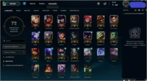 CONTA GOLD 3 SMURF 26 CAMPEOES E 3 SKINS - League of Legends LOL