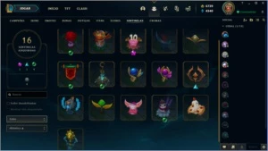 Conta lol com RP! - League of Legends