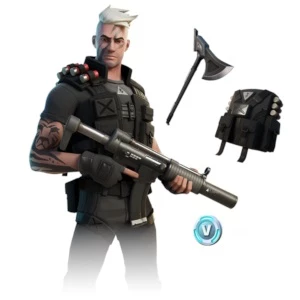 Pacote Inicial Pelotão Perigo Fortnite