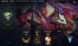 CONTA LOL mmr platina quase todas skins lux, neeko e yuumi