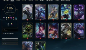 CONTA LOL mmr platina quase todas skins lux, neeko e yuumi - League of Legends