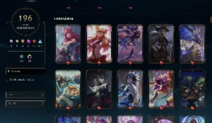 CONTA LOL mmr platina quase todas skins lux, neeko e yuumi - League of Legends