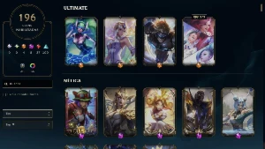 CONTA LOL mmr platina quase todas skins lux, neeko e yuumi - League of Legends