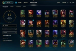Conta Gold 1 - League of Legends LOL