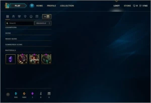 Conta Gold 1 - League of Legends LOL