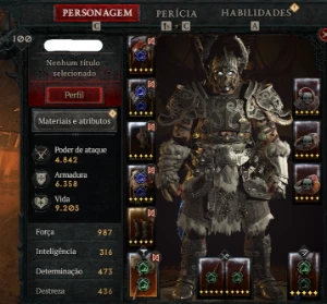 Diablo IV com barbaro nível 100 - Blizzard