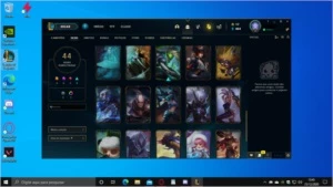 ONTA LEAGUE OF LEGENDS DIAMOND COM 44 SKINS LOL