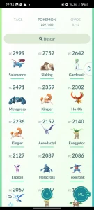 Conta pokemon go lvl 30